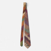 Kleurrijke Ikat strakke stijlvolle statement Boho Stropdas (Achterkant)