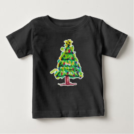 Kleurrijke Illustratie Kerstboom