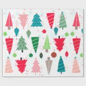 Kleurrijke illustratie kerstschatje voor kinderboo cadeaupapier (Vlak)