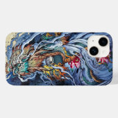 Kleurrijke illustratie van de Chinese draak, mythi Case-Mate iPhone Case (Achterkant (horizontaal))