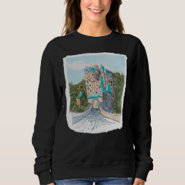 Kleurrijke Illustratie van Kasteel Trui