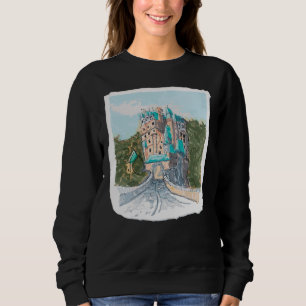 Kleurrijke Illustratie van Kasteel Trui