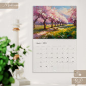 Kleurrijke Impasto Kunstkalender Kalender