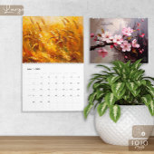 Kleurrijke Impasto Kunstkalender Kalender