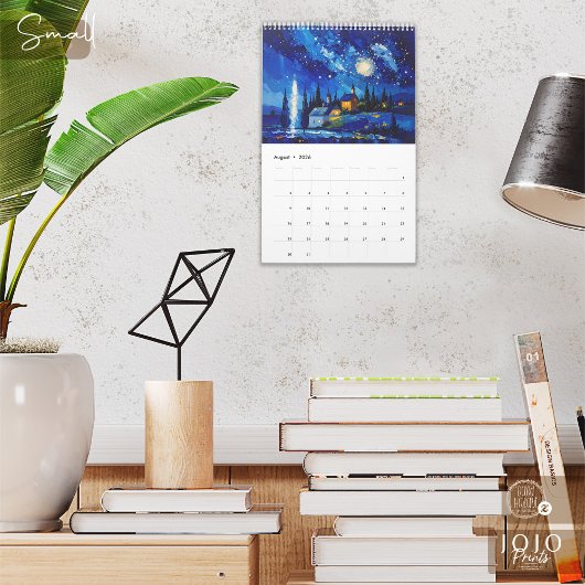 Kleurrijke Impasto Kunstkalender Kalender