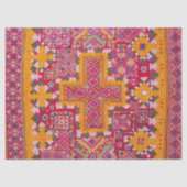 Kleurrijke Indiase borduurwerk print Tissuepapier (Voorkant)