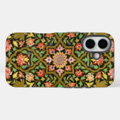  Kleurrijke Indische Bloemen Borduurwerk Print Case-Mate iPhone Case (Achterkant (horizontaal))