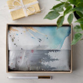 Kleurrijke inkt Blot Horse Tissue Paper Tissuepapier (Geschenk)