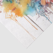 Kleurrijke inkt Blot Horse Tissue Paper Tissuepapier (Detail)