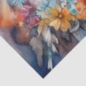 Kleurrijke inkt Blot Horse Tissue Paper Tissuepapier (Detail)