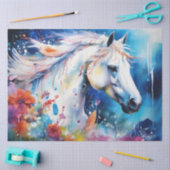 Kleurrijke inkt Blot Horse Tissue Paper Tissuepapier (Craft)