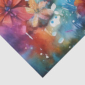 Kleurrijke inkt Blot Horse Tissue Paper Tissuepapier (Detail)