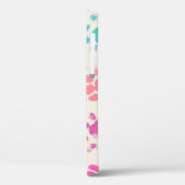 Kleurrijke inkt, rommelige hondenpoten Case-Mate iPhone case (Achterkant / Links)
