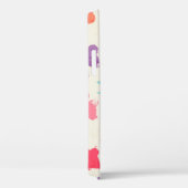 Kleurrijke inkt, rommelige hondenpoten Case-Mate iPhone case (Achterkant / Rechts)