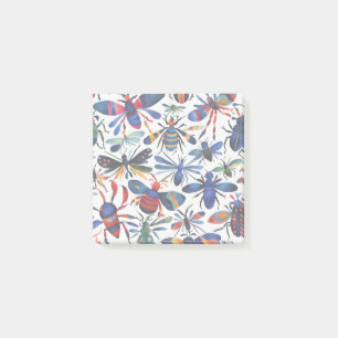 Kleurrijke insecten grillige insecten kunst post-it® notes