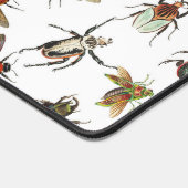 Kleurrijke  insecten & kevers Patroon Bureaumat (Hoek)