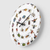 Kleurrijke insecten & kevers Patroon Grote Klok (Hoek)