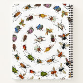 Kleurrijke insecten & kevers Patroon Notitieboek (Achterkant)