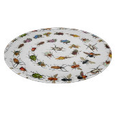 Kleurrijke insecten & kevers Patroon Snijplank (Hoek)