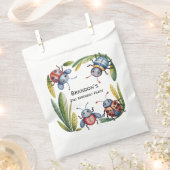 Kleurrijke insectenbeestjes 2e. verjaardagsfeestje bedankzakje (Geknipt)