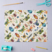 Kleurrijke Insectencollage Decoupage Tissuepapier (Craft)