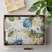 Kleurrijke Insectencollage Decoupage Tissuepapier (Geschenk)