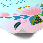 Kleurrijke Inspirerend katholieke prijsopgave Poster (Hoek)