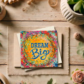 Kleurrijke Inspirerende Droom Groot Leuk Afstudere