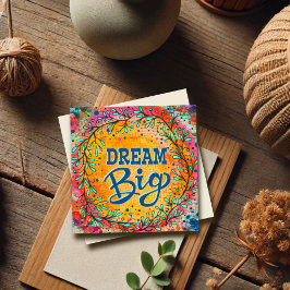 Kleurrijke Inspirerende Droom Groot Leuk Afstudere