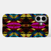 Kleurrijke iPhone Case (Achterkant (horizontaal))