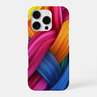 Kleurrijke iPhone Case voor recente iPhone Mockup 16 Pro Hoesje