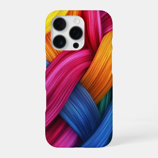 Kleurrijke iPhone Case voor recente iPhone Mockup Hoesje (Achterkant)