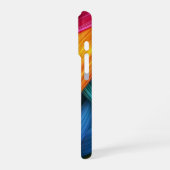 Kleurrijke iPhone Case voor recente iPhone Mockup Hoesje (Linkerkant)