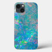 Kleurrijke Iridescent Opal | Abstracte telefoonkwe