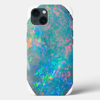 Kleurrijke Iridescent Opal | Abstracte telefoonkwe iPhone 13 Hoesje