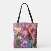 Kleurrijke Iris Tassen (Achterkant)
