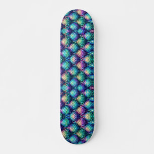 Kleurrijke/iriserende aquatische schubben persoonlijk skateboard