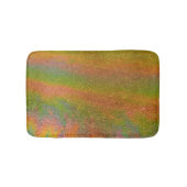 Kleurrijke Iriserende Regenboog Olievlek Badmat (Voorkant)