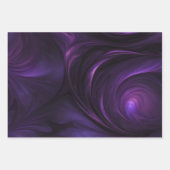 Kleurrijke iriserende wervelpatronen inpakpapier (Voorkant 3)