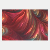 Kleurrijke iriserende wervelpatronen inpakpapier vel (Voorkant 2)