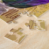 Kleurrijke Irissen Legpuzzel (Zijkant)