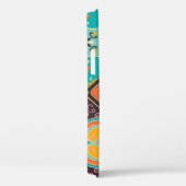 Kleurrijke islamitisch geïnspireerde patchwork teg Case-Mate iPhone case (Achterkant / Rechts)