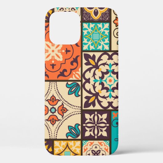 Kleurrijke Islamitische Patchwork:  Tegel. Case-Mate iPhone Case (Achterkant)