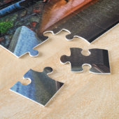 Kleurrijke Italiaanse Seaside Steps Cinque Terre C Legpuzzel (Zijkant)