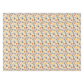 Kleurrijke Jack-O'-Lantern gezichten patroon Tafelkleed (Voorkant (Horizontaal))