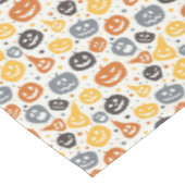 Kleurrijke Jack-O'-Lantern gezichten patroon Tafelkleed (Gekanteld)