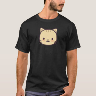 kleurrijke Japan baby kat voor mannen vrouwen kind T-shirt