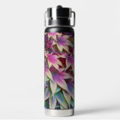 Kleurrijke Japanse aple laat Floral over Waterfles (Achterkant)