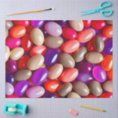 Kleurrijke Jelly Bean Art Tissue Papier (Craft)