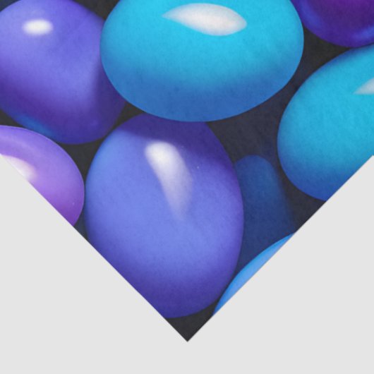 Kleurrijke Jelly Bean Art Tissue Papier (Detail)